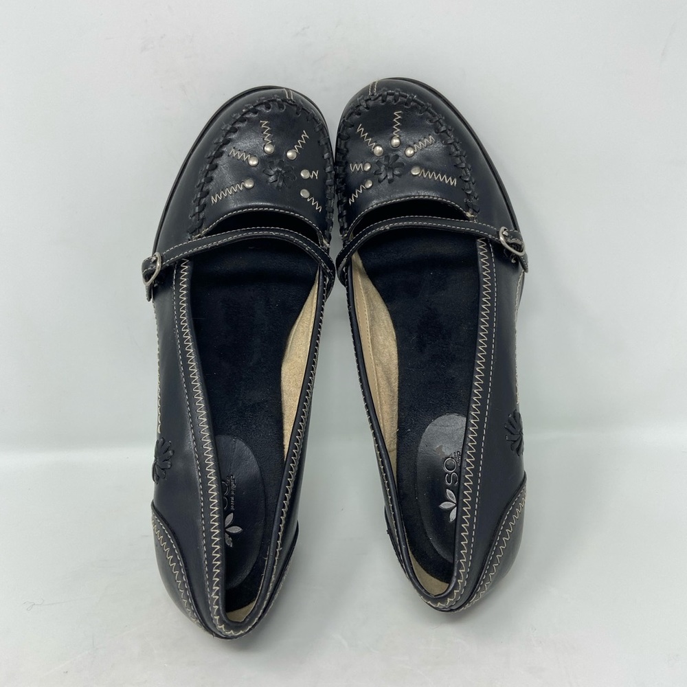 SO Faux Leather Mary Jane Pumps Womens Size 8.5 - Picture 7 of 10